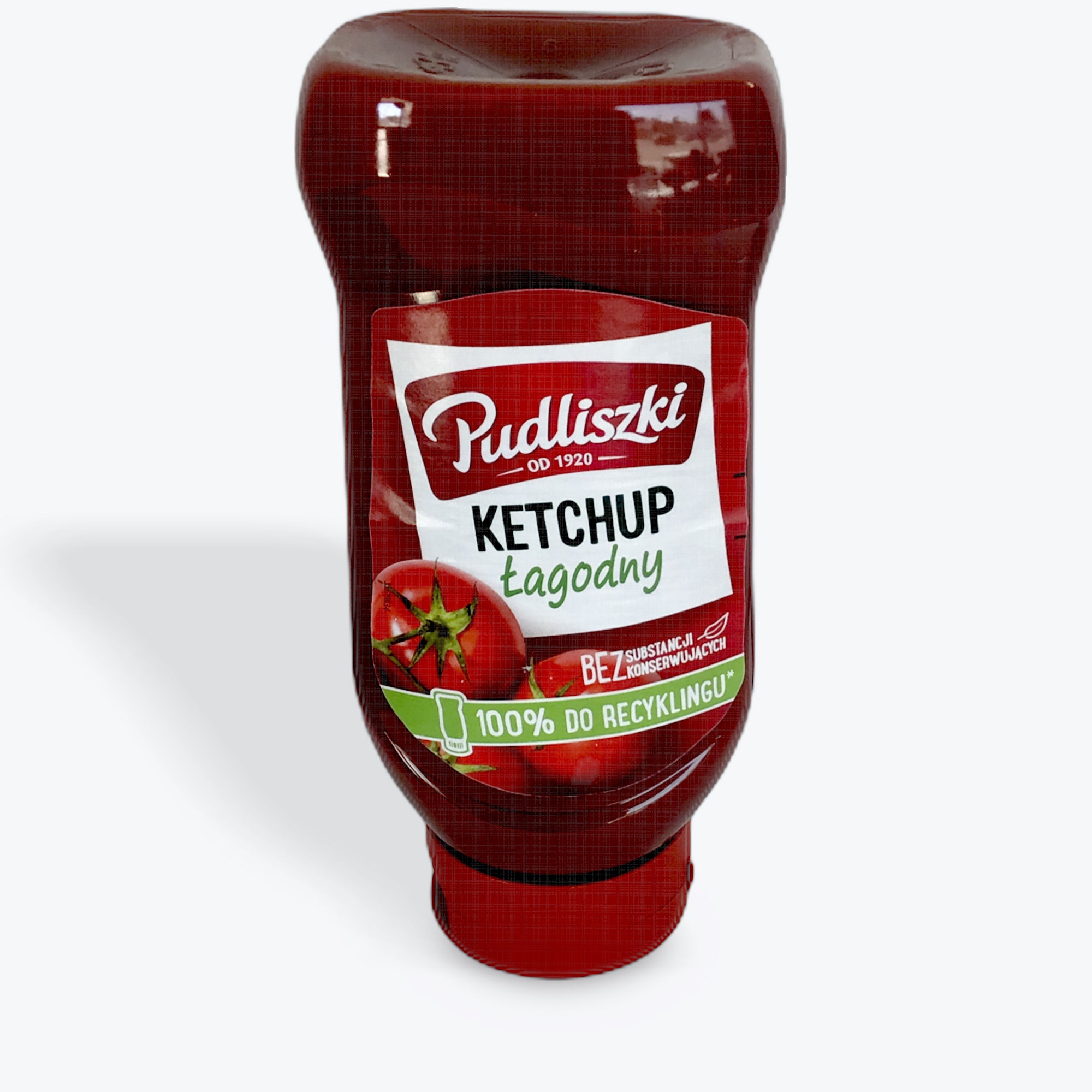 Pudliszki Mild Tomato Ketchup Ketchup Łagodny 480g PL MARKET LLC